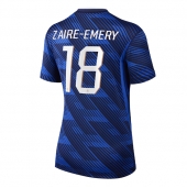 Maillot de football Réplique France Warren Zaire-Emery #18 Domicile Femme Mondial 2026 Manche Courte