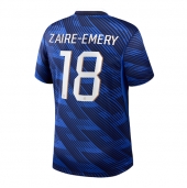 Maillot de football Réplique France Warren Zaire-Emery #18 Domicile Mondial 2026 Manche Courte