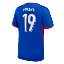 Maillot de football Réplique France Youssouf Fofana #19 Domicile Europe 2024 Manche Courte