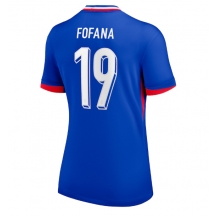 Maillot de football Réplique France Youssouf Fofana #19 Domicile Femme Europe 2024 Manche Courte