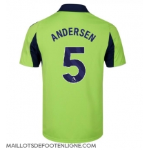 Maillot de football Réplique Fulham Joachim Andersen #5 Extérieur 2025-26 Manche Courte