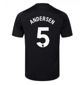 Maillot de football Réplique Fulham Joachim Andersen #5 Troisième 2025-26 Manche Courte
