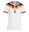 Maillot de football Réplique Germany Aleksandar Pavlovic #5 Domicile Femme Mondial 2026 Manche Courte
