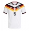 Maillot de football Réplique Germany Aleksandar Pavlovic #5 Domicile Mondial 2026 Manche Courte