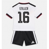 Maillot de football Réplique Germany Angelo Stiller #16 Domicile Enfant Mondial 2026 Manche Courte (+ Pantalon court)