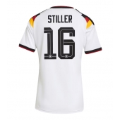 Maillot de football Réplique Germany Angelo Stiller #16 Domicile Femme Mondial 2026 Manche Courte