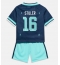 Maillot de football Réplique Germany Angelo Stiller #16 Extérieur Enfant Mondial 2026 Manche Courte (+ Pantalon court)
