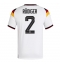 Maillot de football Réplique Germany Antonio Rudiger #2 Domicile Mondial 2026 Manche Courte