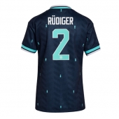 Maillot de football Réplique Germany Antonio Rudiger #2 Extérieur Femme Mondial 2026 Manche Courte