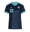 Maillot de football Réplique Germany David Raum #22 Extérieur Femme Mondial 2026 Manche Courte