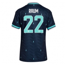 Maillot de football Réplique Germany David Raum #22 Extérieur Femme Mondial 2026 Manche Courte