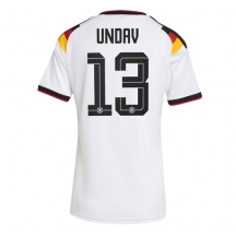 Maillot de football Réplique Germany Deniz Undav #13 Domicile Femme Mondial 2026 Manche Courte