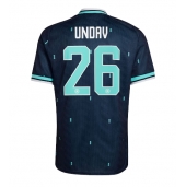 Maillot de football Réplique Germany Deniz Undav #26 Extérieur Mondial 2026 Manche Courte