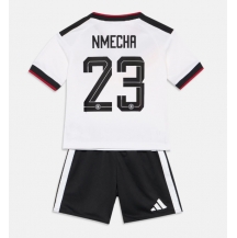 Maillot de football Réplique Germany Felix Nmecha #23 Domicile Enfant Mondial 2026 Manche Courte (+ Pantalon court)