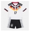 Maillot de football Réplique Germany Florian Wirtz #17 Domicile Enfant Mondial 2026 Manche Courte (+ Pantalon court)