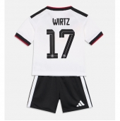 Maillot de football Réplique Germany Florian Wirtz #17 Domicile Enfant Mondial 2026 Manche Courte (+ Pantalon court)