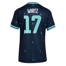 Maillot de football Réplique Germany Florian Wirtz #17 Extérieur Femme Mondial 2026 Manche Courte