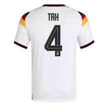 Maillot de football Réplique Germany Jonathan Tah #4 Domicile Mondial 2026 Manche Courte