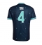 Maillot de football Réplique Germany Jonathan Tah #4 Extérieur Mondial 2026 Manche Courte