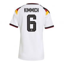 Maillot de football Réplique Germany Joshua Kimmich #6 Domicile Femme Mondial 2026 Manche Courte