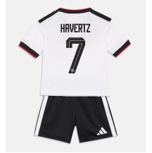 Maillot de football Réplique Germany Kai Havertz #7 Domicile Enfant Mondial 2026 Manche Courte (+ Pantalon court)