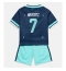 Maillot de football Réplique Germany Kai Havertz #7 Extérieur Enfant Mondial 2026 Manche Courte (+ Pantalon court)
