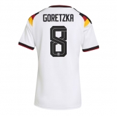 Maillot de football Réplique Germany Leon Goretzka #8 Domicile Femme Mondial 2026 Manche Courte
