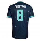 Maillot de football Réplique Germany Leon Goretzka #8 Extérieur Mondial 2026 Manche Courte