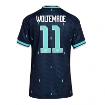 Maillot de football Réplique Germany Nick Woltemade #11 Extérieur Femme Mondial 2026 Manche Courte