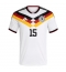 Maillot de football Réplique Germany Nico Schlotterbeck #15 Domicile Mondial 2026 Manche Courte