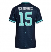 Maillot de football Réplique Germany Nico Schlotterbeck #15 Extérieur Femme Mondial 2026 Manche Courte