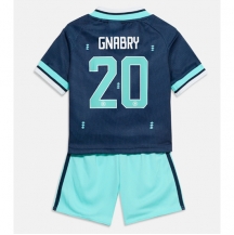 Maillot de football Réplique Germany Serge Gnabry #20 Extérieur Enfant Mondial 2026 Manche Courte (+ Pantalon court)