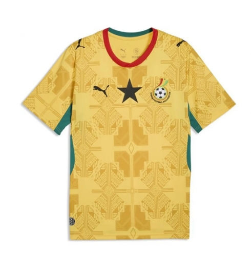 Maillot de football Réplique Ghana Extérieur Mondial 2026 Manche Courte Maillot de football Réplique Ghana Extérieur Mondial 2026 Manche Courte