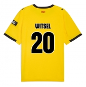 Maillot de football Réplique Girona Axel Witsel #20 Extérieur 2025-26 Manche Courte