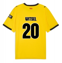 Maillot de football Réplique Girona Axel Witsel #20 Extérieur 2025-26 Manche Courte