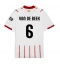 Maillot de football Réplique Girona Donny van de Beek #6 Domicile 2025-26 Manche Courte