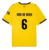 Maillot de football Réplique Girona Donny van de Beek #6 Extérieur 2025-26 Manche Courte