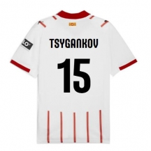 Maillot de football Réplique Girona Viktor Tsyhankov #15 Domicile 2025-26 Manche Courte