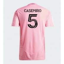 Maillot de football Réplique Inter Miami Casemiro #5 Domicile 2026-27 Manche Courte