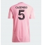 Maillot de football Réplique Inter Miami Casemiro #5 Domicile Femme 2026-27 Manche Courte
