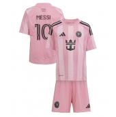 Maillot de football Réplique Inter Miami Lionel Messi #10 Domicile Enfant 2025-26 Manche Courte (+ Pantalon court)