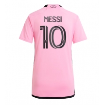 Maillot de football Réplique Inter Miami Lionel Messi #10 Domicile Femme 2024-25 Manche Courte