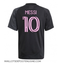 Maillot de football Réplique Inter Miami Lionel Messi #10 Extérieur 2025-26 Manche Courte