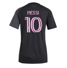 Maillot de football Réplique Inter Miami Lionel Messi #10 Extérieur Femme 2025-26 Manche Courte