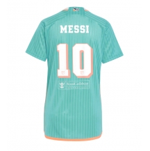 Maillot de football Réplique Inter Miami Lionel Messi #10 Troisième Femme 2024-25 Manche Courte