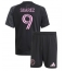 Maillot de football Réplique Inter Miami Luis Suarez #9 Extérieur Enfant 2025-26 Manche Courte (+ Pantalon court)