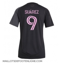 Maillot de football Réplique Inter Miami Luis Suarez #9 Extérieur Femme 2025-26 Manche Courte