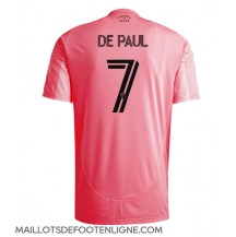 Maillot de football Réplique Inter Miami Rodrigo De Paul #7 Domicile 2025-26 Manche Courte
