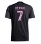 Maillot de football Réplique Inter Miami Rodrigo De Paul #7 Extérieur 2025-26 Manche Courte