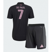 Maillot de football Réplique Inter Miami Rodrigo De Paul #7 Extérieur Enfant 2026-27 Manche Courte (+ Pantalon court)